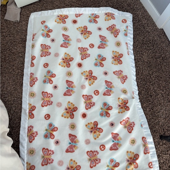 homemade Other - Hand stitched butterfly baby blanket